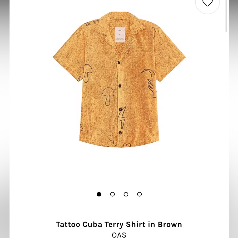 OAS men’s terry shirt large